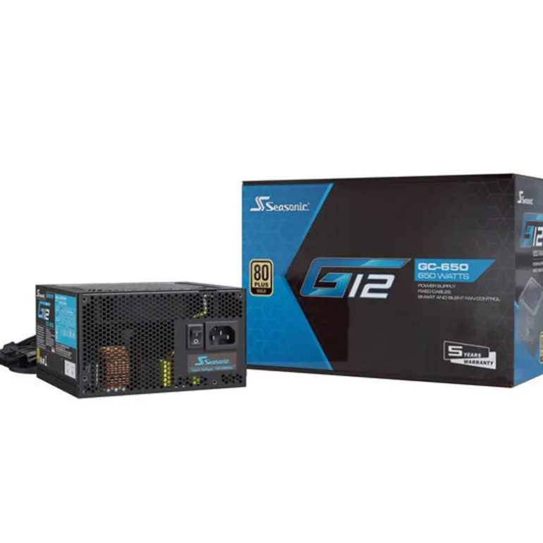 Fuente/PSU Seasonic G12 GC RT2 80 Plus Gold 650W