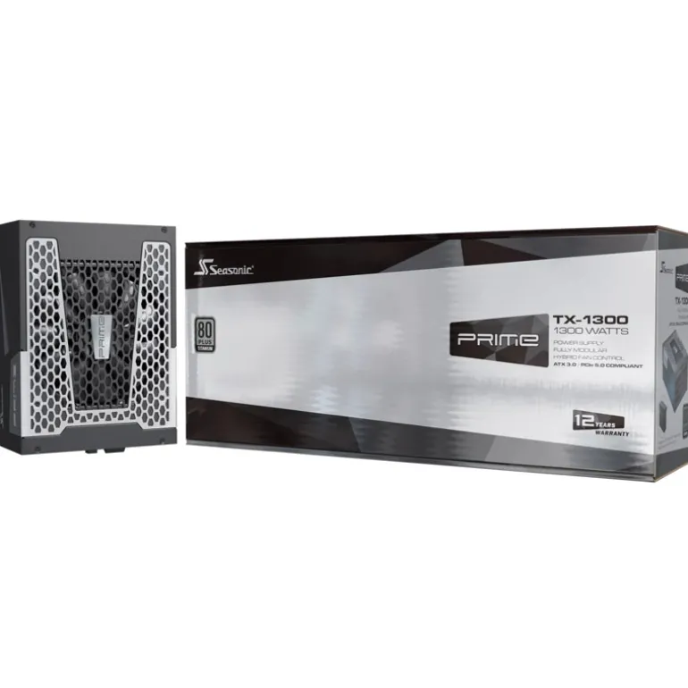 Fuente/PSU Seasonic Prime TX 80 Plus Titanium 1300W ATX 3.0 PCIE 5.0 Modular