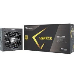 Fuente/PSU Seasonic Vertex GX 80 Plus Gold 750W ATX 3.0 PCIE 5.0 Modular