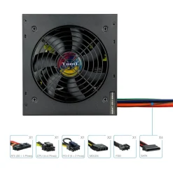 Fuente/PSU Tooq TQAPOLO-600SP 600W