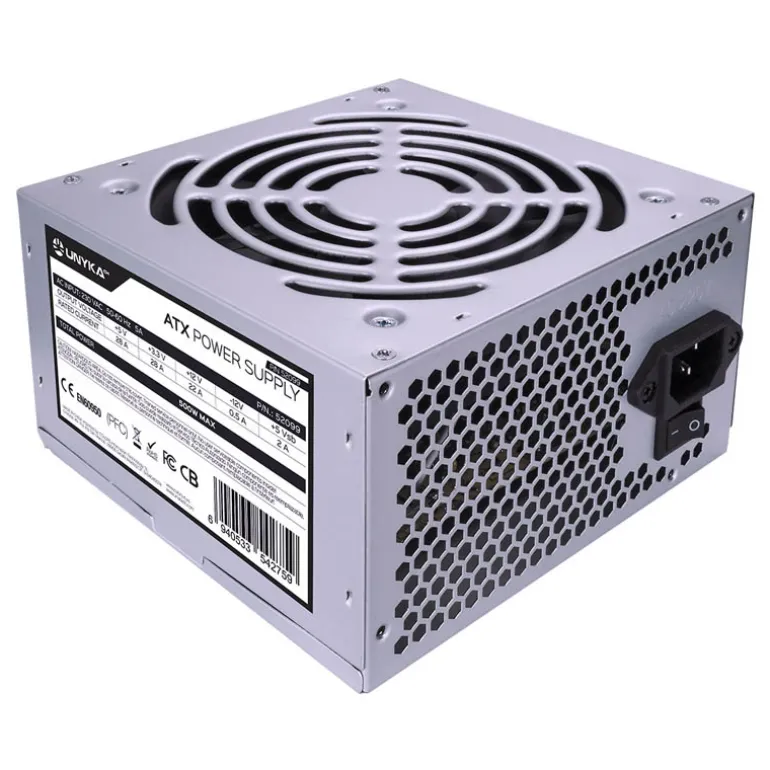 Fuente/PSU UNYKAch 80 Plus White 500W
