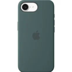 Funda Apple iPhone 16e Silicona Verde Lago