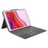 Funda Logitech Combo Touch Con Teclado Retroiluminado Para iPad Grafito