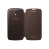 Funda Samsung Galaxy S4 Con Tapa Marrón