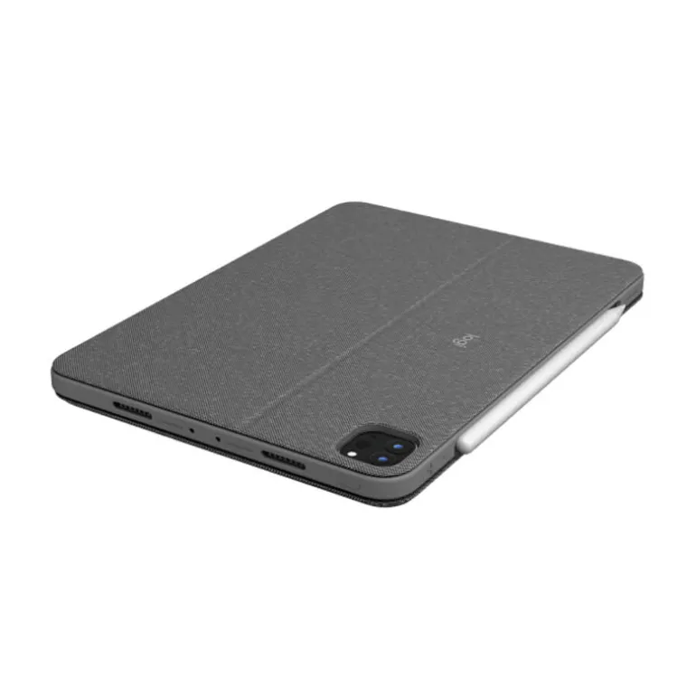 Funda Tablet Logitech Combo Touch Apple Ipad Pro 12.9" 5 Gen Gris