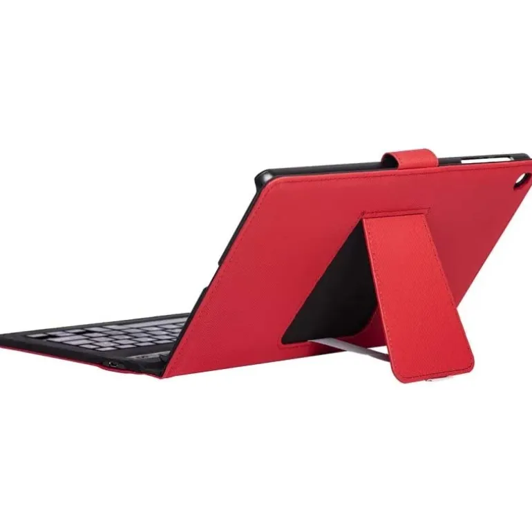 Funda Tablet Silver Sanz Samsung Galaxy Tab A8 2022 Bluetooth Rojo
