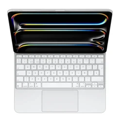 Funda Teclado Apple Magic Keyboard Para iPad Pro 13" M4 Español Blanco