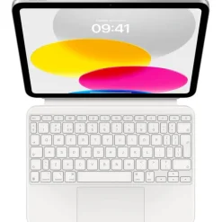 Funda Teclado Apple Magic Keyboard Folio Para iPad 10 Gen. Español Blanco