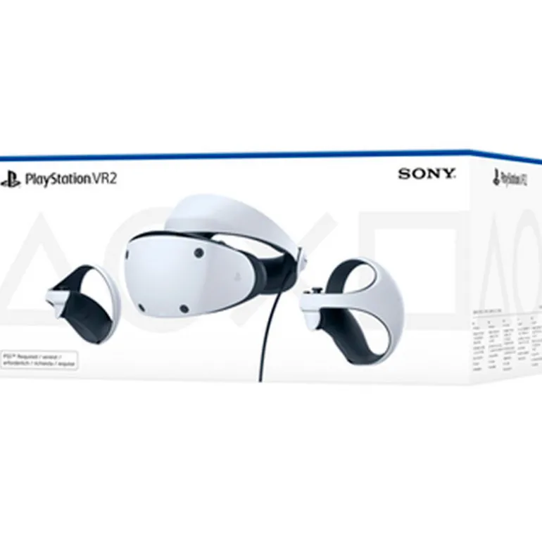 Gafas Realidad Virtual Sony PlayStation VR2 OLED 4K Con Sensor De Movimiento + Mandos Sense + Auriculares Blanco