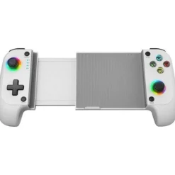 Gamepad Mars Gaming MGPX Bluetooth 2 En 1 RGB Neon Blanco