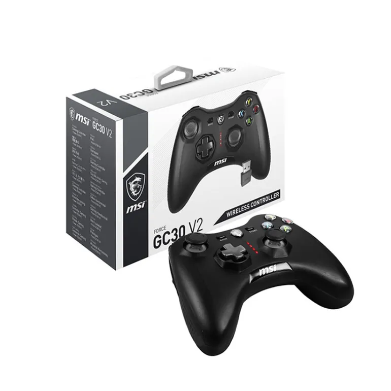 Gamepad MSI Force GC30 V2 Gaming Negro