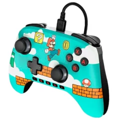Gamepad PowerA Mario Time! Avanzado Wired Para Nintendo Switch 2