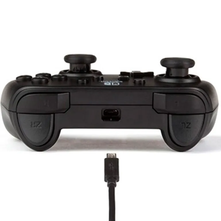 Gamepad PowerA Negro Wired Para Nintendo Switch