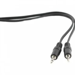 Gembird CCA-404 Jack 3.5 Macho/Macho 1,2m Negro - Cable Audio
