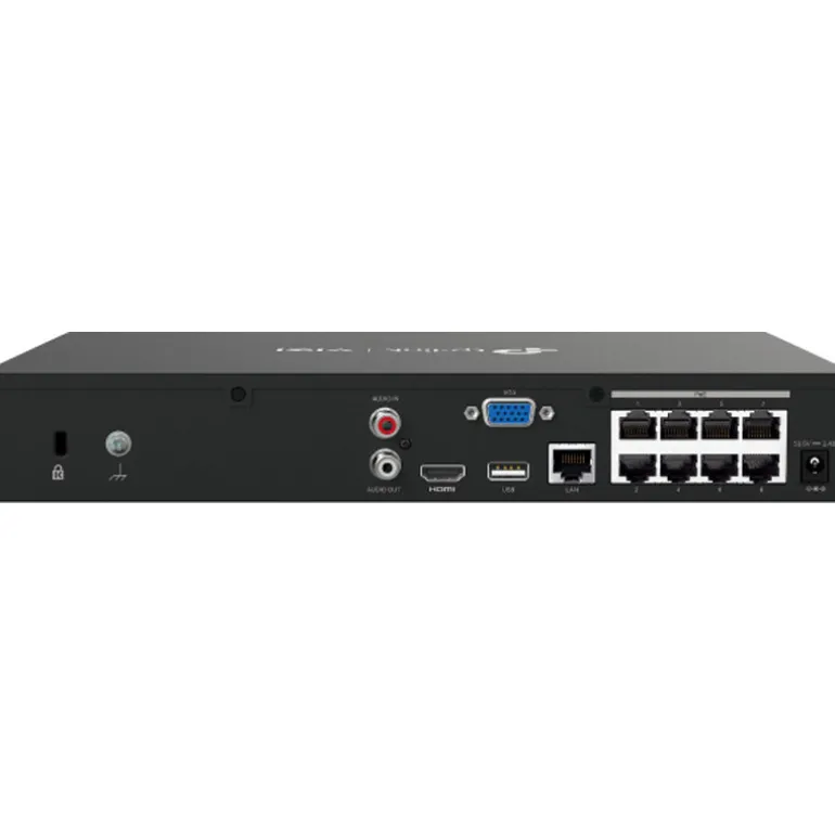 Grabador NVR TP-Link VIGI NVR1008H-8MP IP Rack PoE+ De 8 Canales