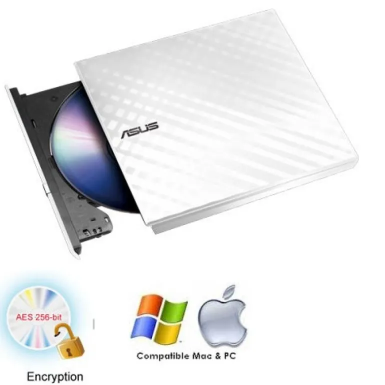 Grabadora Asus SDRW-08D2S-U White