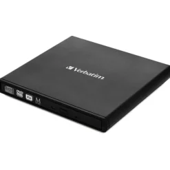 Grabadora Verbatim 53504 CD/DVD Externa USB 2.0 Negro
