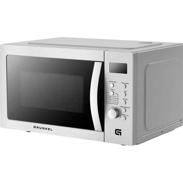 Grunkel MW-28 28L Grill Airfryer Plateado