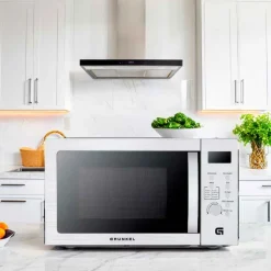 Grunkel MW-28 28L Grill Airfryer Plateado