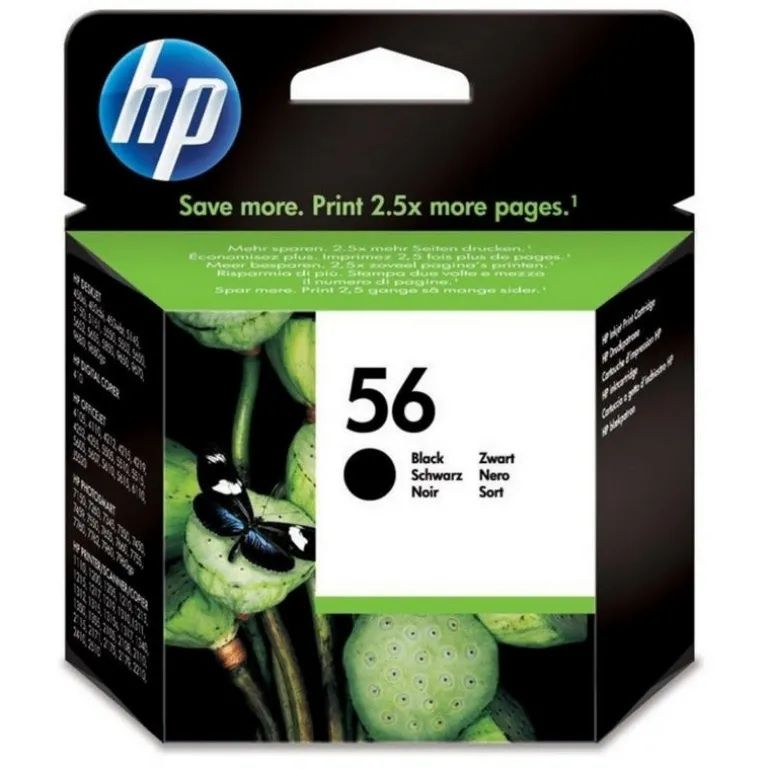 HP C6656A Nº56 Negro - Cartucho