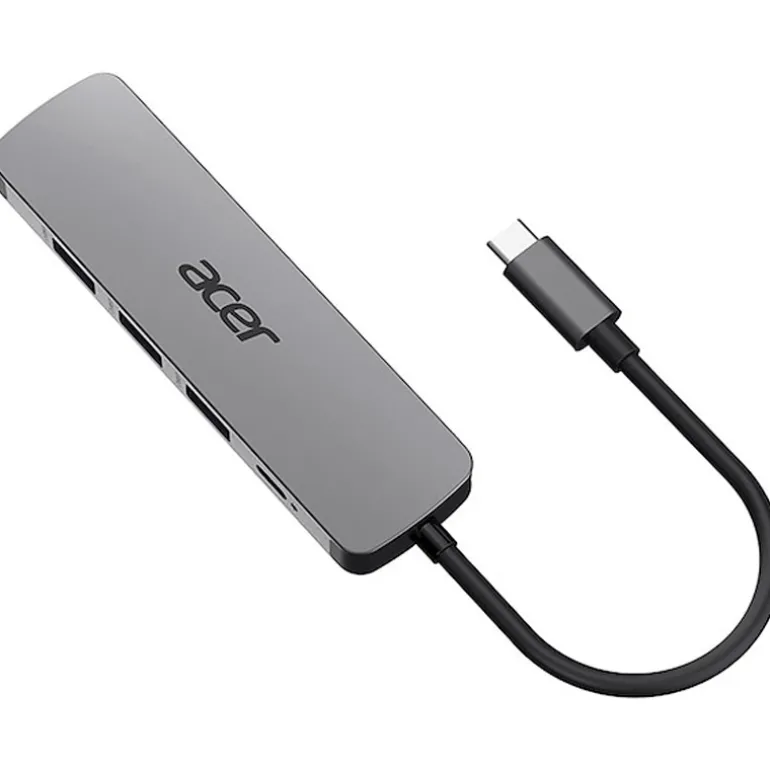 Hub Acer 5 En 1 Type-C Dongle Plata
