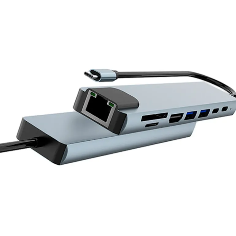 Hub Coolbox miniDOCK C81 USB-C 7 En 1