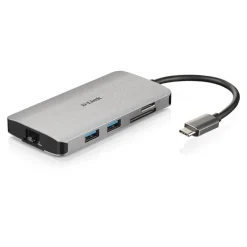 Hub D-Link DUB-M810 USB-C 3xUSB 3.0 1xThunderbolt 1xHDMI 1xRJ45