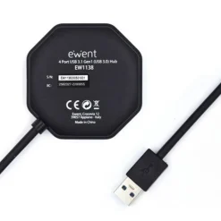 Hub Ewent USB 3.2 a USB A 4 Puertos