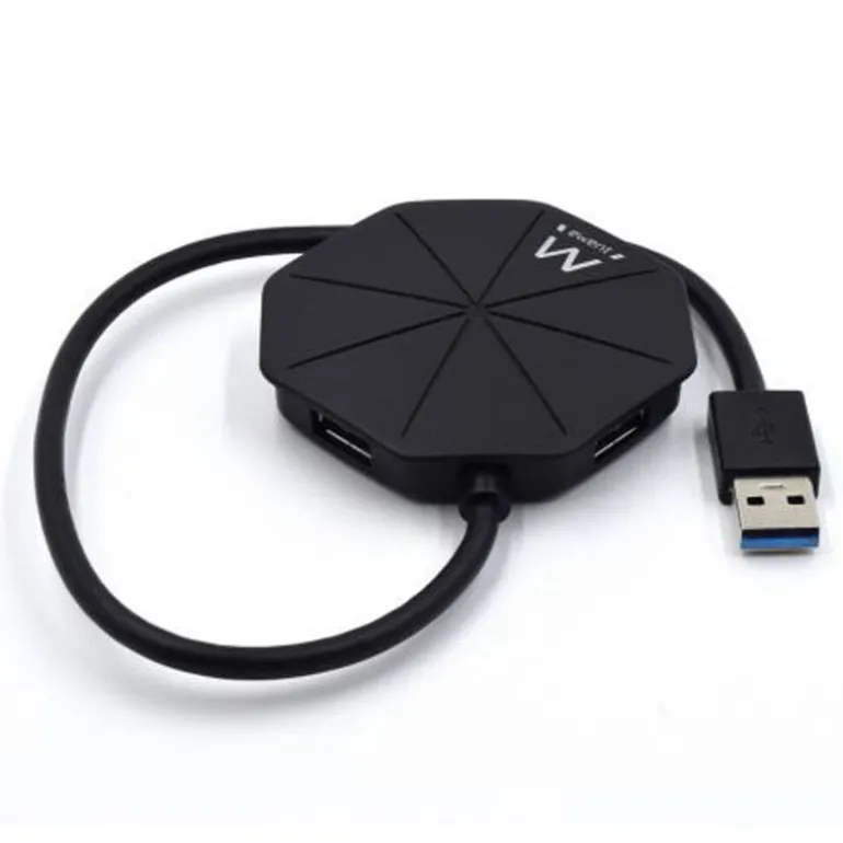 Hub Ewent USB 3.2 a USB A 4 Puertos