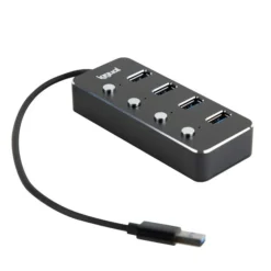 Hub Iggual Tipo A x4 Puertos USB 3.0