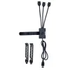 Hub Lian Li Conector USB 2.0 Macho A 3 Hembra Negro