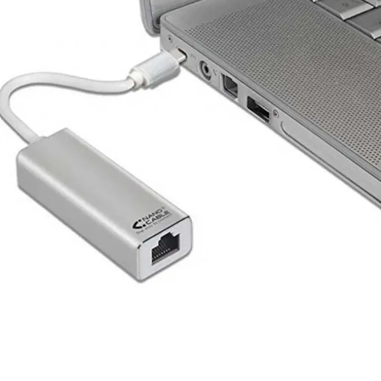 HUB Nanocable 10.03.0402 USB-C a RJ45