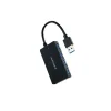 Hub Nanocable USB 3.0 4 En 1 Negro