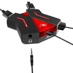 Hub Spirit of Gamer Crossgame 2 Negro Rojo