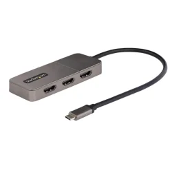 Hub Startech.com MST USB-C a 3 Puertos HDMI 4k 60Hz