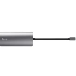 Hub Trust Dalyx 7 En 1 USB-C Plata