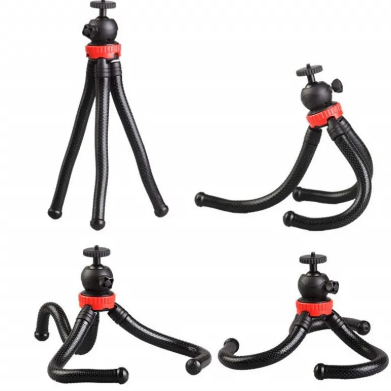 iggual MT360 Con soporte Para Móvil - Mini Trípode