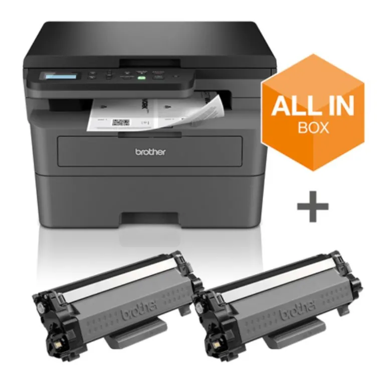 Impresora Laser Brother DCP-L2627DWXL Multifunción WiFi Monocromo