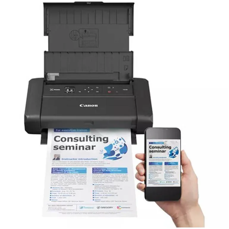 Impresora Portátil Canon PIXMA TR150 WiFi Negro