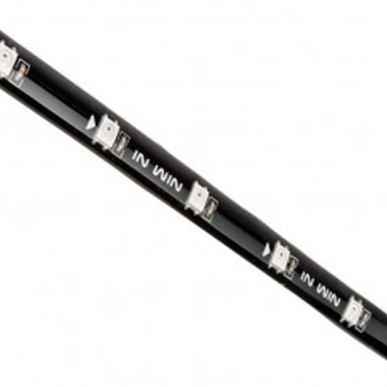 In Win Aurora RGB LED Triple Pack Negro / Blanco - Ventilador 12 cm