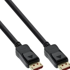 InLine DisplayPort 1.4 Gold 8K Negro 1m - Cable DisplayPort