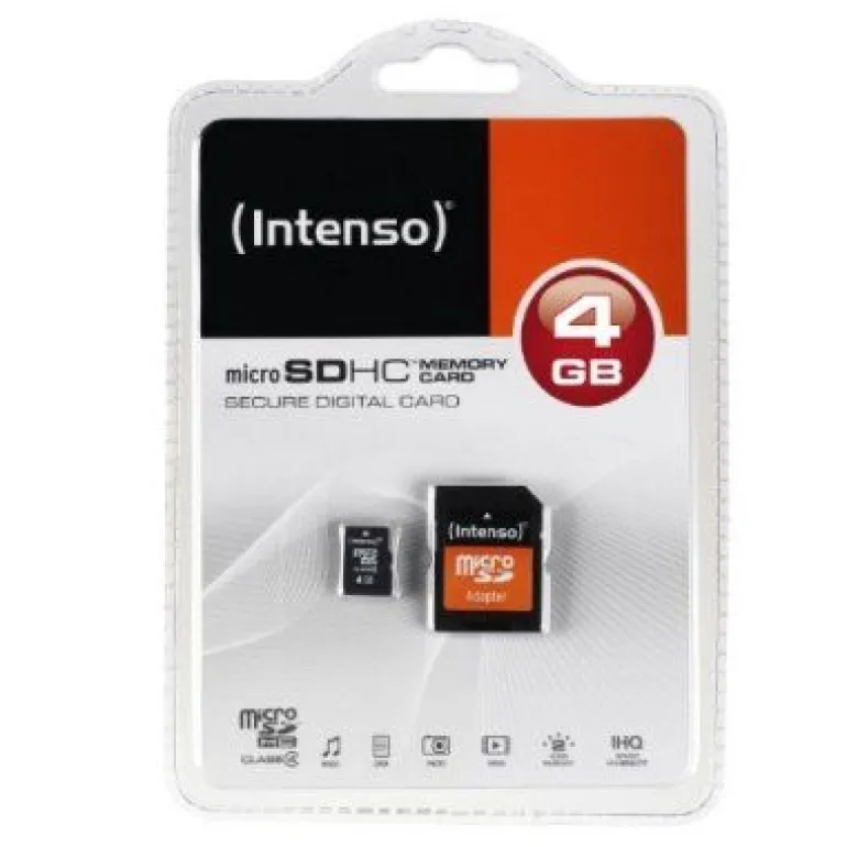 Intenso 3413450 4GB Clase 10 - Micro SD