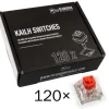 Interruptores Teclado Glorious PC Gaming Race Kailh Box Red Switches (120 Piezas)