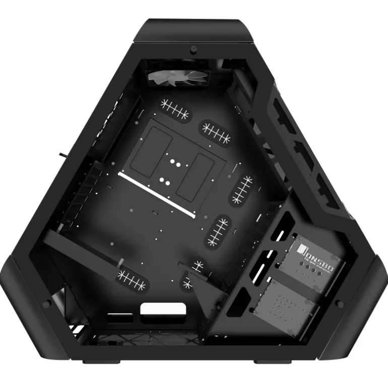 Jonsbo TR03-A Black Cristal Templado - Caja/Torre