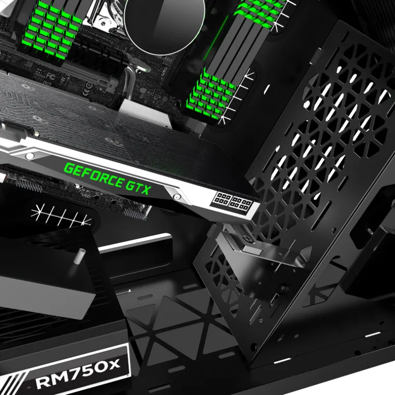 Jonsbo TR03-A Black Cristal Templado - Caja/Torre