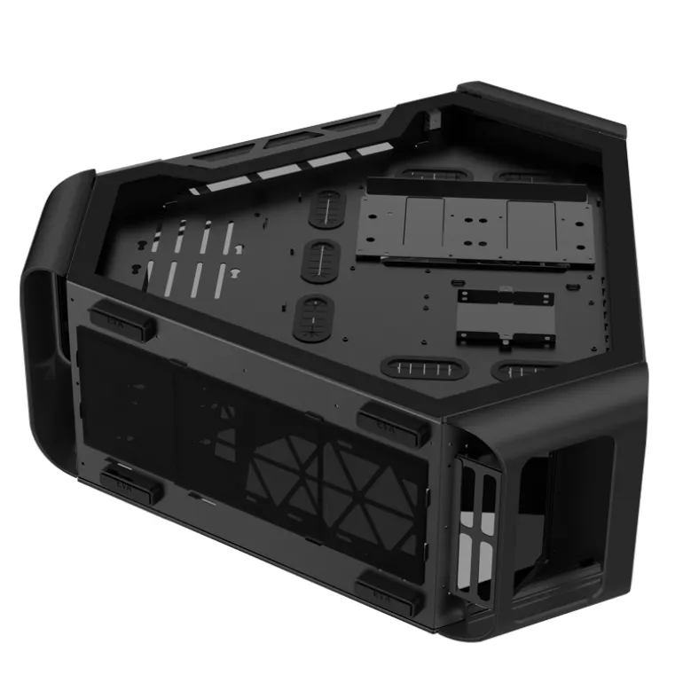 Jonsbo TR03-A Black Cristal Templado - Caja/Torre