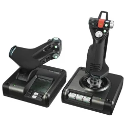 Joystick + Acelerador Logitech X52 Hotas Porfesional USB