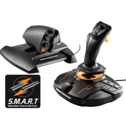 Joystick Thrustmaster T16000M FCS Hotas PC + Acelerador