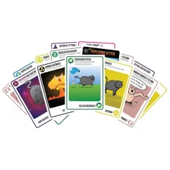 Juego de Mesa Asmodee Exploding Kittens Streaking Kittens