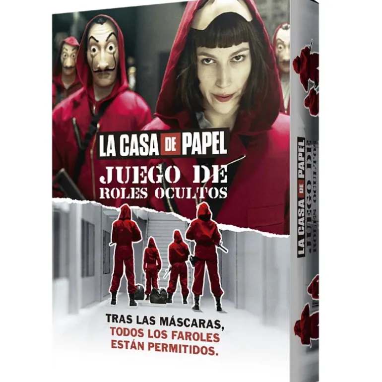 Juego de Mesa Asmodee La Casa de Papel: Roles Ocultos